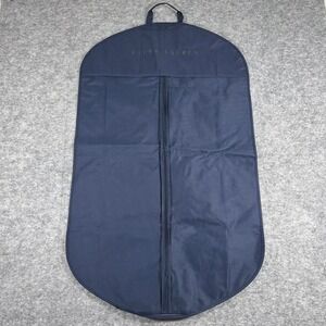Ralph Lauren Garment Bag Unisex OS Navy Blue Travel Suit Storage 23.5 x 40in